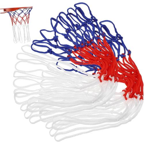 Comme Montré 2 Pièces Filet De Basket-Ball Intérieur Basket-Ball Extérieur Standard Jante Cerceau Net Jeu De Basket-Ball Net Ballons De Basket À L'intérieur Tir De Basket-Ball Formation Net