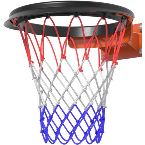 Basketball | Basket-Ball Robuste Pour Tous Les Temps, Filets Universels Anti-Fouet Pour Ballons Basket-Ball, Adaptés Aux Jantes Taille Standard 52 X 52 X 6 Cm