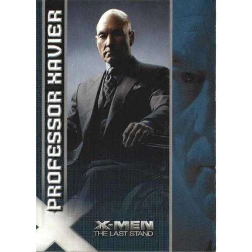 Trading Card X-Men The Last Stand 2 Professeur Xavier Patrick Stewart