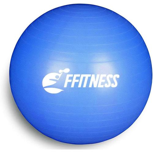 Bleu Total Body Balance Ball (55, 65, 75, 85, 95 Cm) Gros Ballon Pour Yoga, Pilates, Gym À La Maison, Fitness, Grossesse, Musculation, Gymnastique