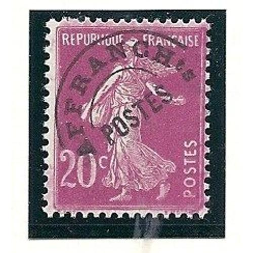 Yvert France Preoblitere N 55. Semeuse 20c Lilas Rose. Neuf** Mnh. Luxe