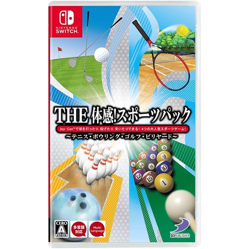 The Taikan! Sports Pack: Tennis, Bowling, Golf, Billiard [Import Japonais] Switch