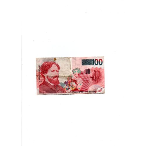 Billet 100 Francs Belges Type James Ensor .