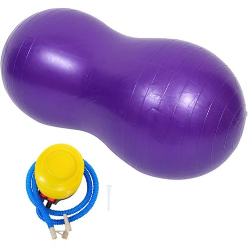 Violet Sport Violet Balance Ball Équilibrage Stabilité Formateur Formateur Équilibre Rouler Le Ballon Fitness Gym Ball Balance Fitness Ball Body Training Ball Pompe À Air Enfant Yoga