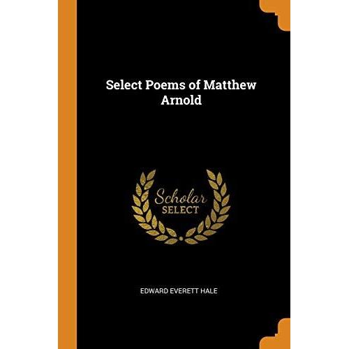 Select Poems Of Matthew Arnold