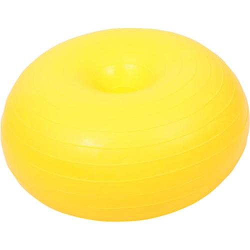 Jaune Ballon De Yoga Ballon D'exercice Réutilisable Balle De Base Réutilisable Gym Ballon D'exercice Accessoire D'entraînement Balle De Pilates Professionnelle Balle De Base