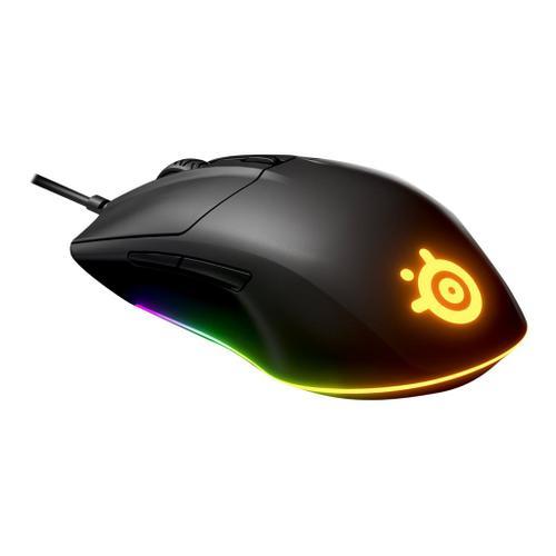 SteelSeries Rival 3 - Souris - optique - 6 boutons - filaire - USB