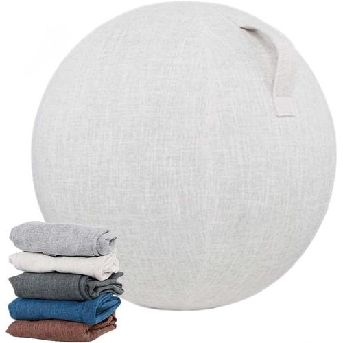 004 Housse De Ballon D'exercice Xxl Pour Salle De Gym, Yoga, 55/65/75 Cm, Housse De Chaise Pour Le Bureau, Pour Adultes, Fitness, Pilates, Chaise Pour Grossesse Et Travail