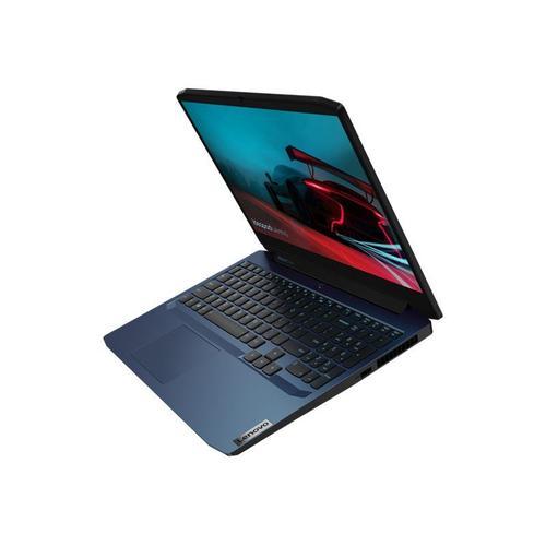 Lenovo IdeaPad Gaming 3 15ARH05 82EY - Ryzen 5 4600H 3 GHz 16 Go RAM 512 Go SSD Bleu AZERTY