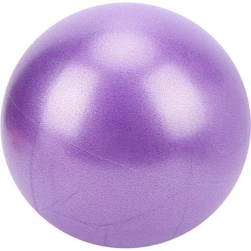 Violet Ballon D'exercice ¿ 25 Cm ¿ Balle De Yoga Pour Entraînement, Grossesse, Stabilité ¿ Balle De Pilates Anti-Éclatement Pour Le Bureau, La Maison, La Salle De Sport