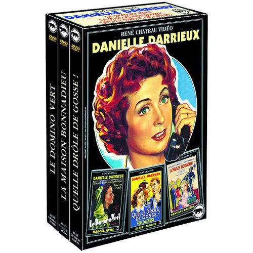 Danielle Darrieux : Coffret 3 Films : Le Domino Vert / La Maison Bonnadieu / Quelle Drole De Gosse