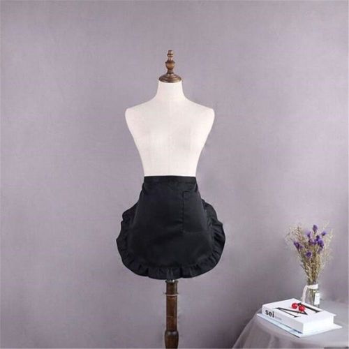 Envoie De France Tablier Maid Noir Blanc Soubrette Servant Déguisement Cuisine Coton Polyester Résistant Cosplay Femme Fille Ado Adulte