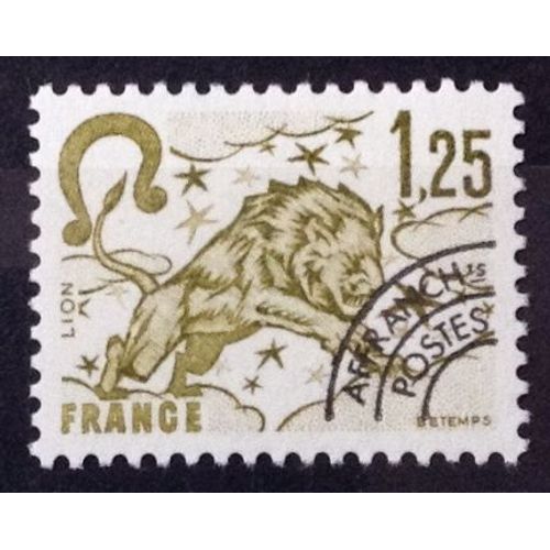 Préoblitéré Signes Zodiaque - Lion 1,25 (Impeccable N° 156) Neuf** Luxe (= Sans Trace De Charnière) - France Année 1978 - Brn83 - N29376