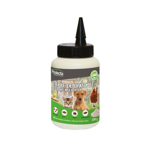 Protecta Poudre terre de diatomée contre rampants adultes/larves/¿ufs 180g