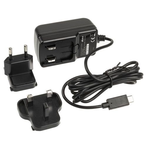 akasa akasa 15 watt usb typ c alimentation kompatibel mit raspberry pi 4,
