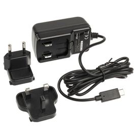 akasa akasa 15 watt usb typ c alimentation kompatibel mit raspberry pi 4,