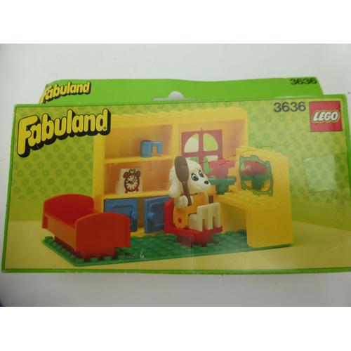 Lego Fabuland Vintage 3636 Maison La Chambre De Lucy