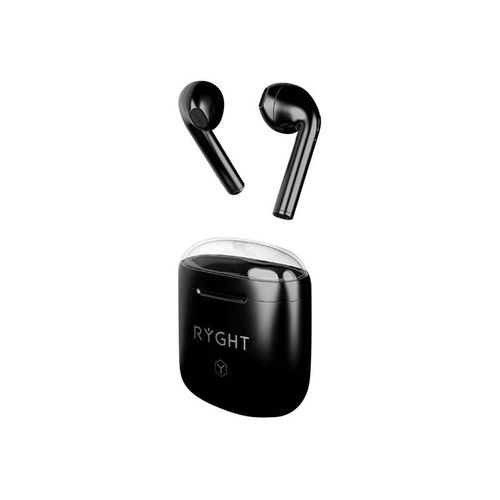 Ryght DYPLO 2 - Écouteurs sans fil avec micro - intra-auriculaire - Bluetooth - noir