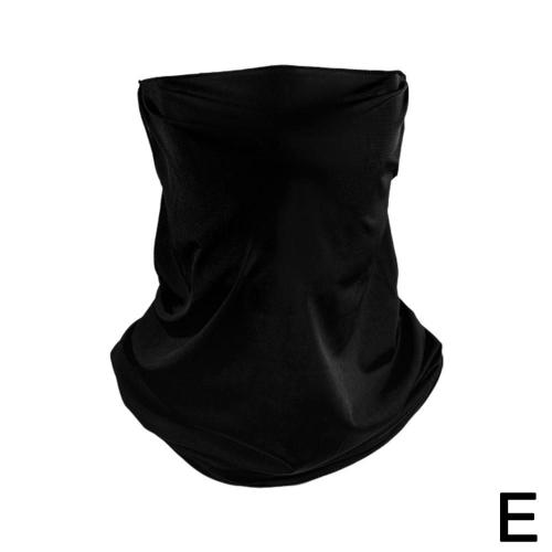 1pc C Masque Suspendu Aux Oreilles En Soie Glacee, Velo De Velo, Protection Solaire, Pare-Soleil, Protege-Cou De Sport, Couvre-Cou Respirant, Foulard Pour Hommes Et Femmes, Ete