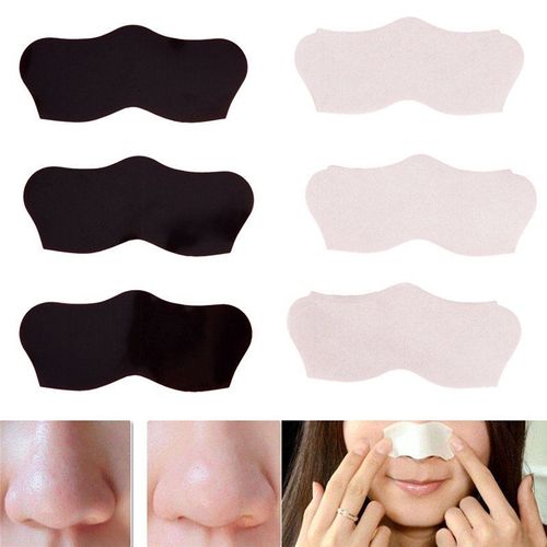 Noir Tête Dissolvant Nez Masques 10 Pièces Rétrécissement Pores Bande Noir Masque Peeling Acné Traitement Nez Nettoyage En Profondeur Soins De La Peau Points Noirs 