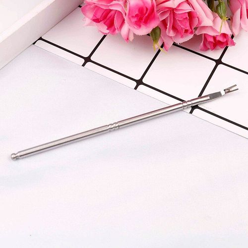 Professionnel Acier Inoxydable Cuticule Poussoir Tondeuse Dissolvant Pédicure Manucure Nail Art 1pc Nouvelle Arrivée 