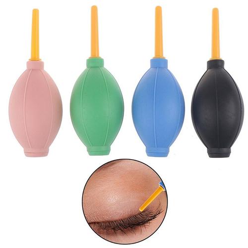 Nouveau Mini Caoutchouc Air Souffleur Pompe Cils Extension Outils Cils Colle Séchage Poussière Nettoyant Rouge/Bleu/Vert/Noir/Rose 