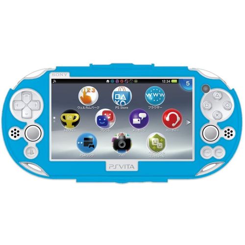 New Protection Frame For Playstation Vita Slim (Aqua Blue) [Import Japonais]