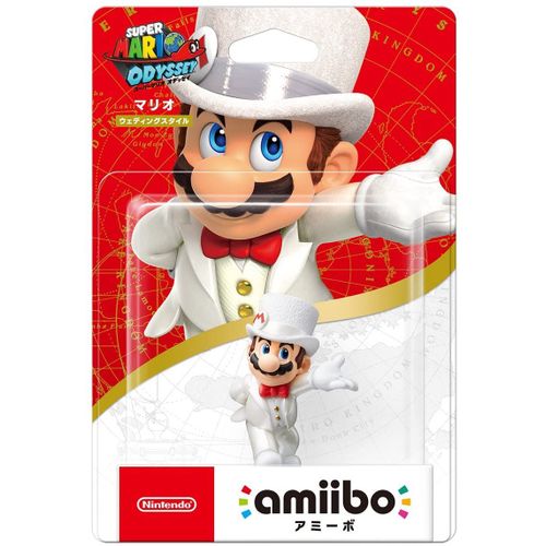 Amiibo Super Mario Odyssey Series Figure (Mario - Wedding Outfit) (Re-Run) [Import Japonais]