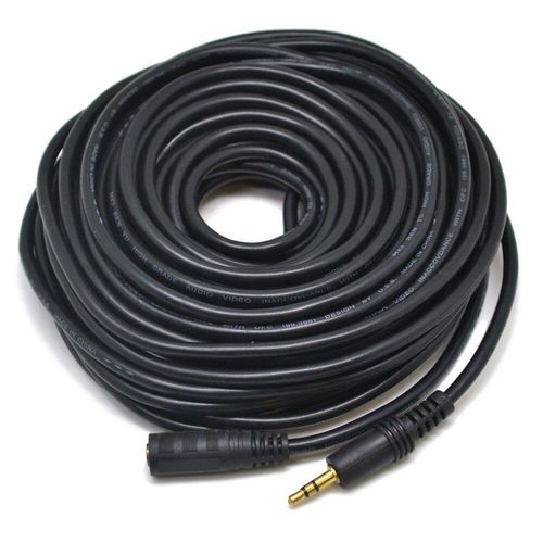 Câble mini rallonge stéréo 15m 3.5mm câble audio mini rallonge stéréo câble Long noir