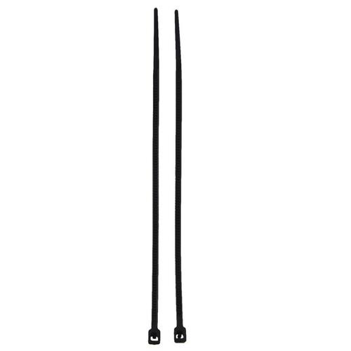 Nouveau 1000 Pièces Nylon Attache Emballage Câble Électrique Cravate Noir 10cm De Long