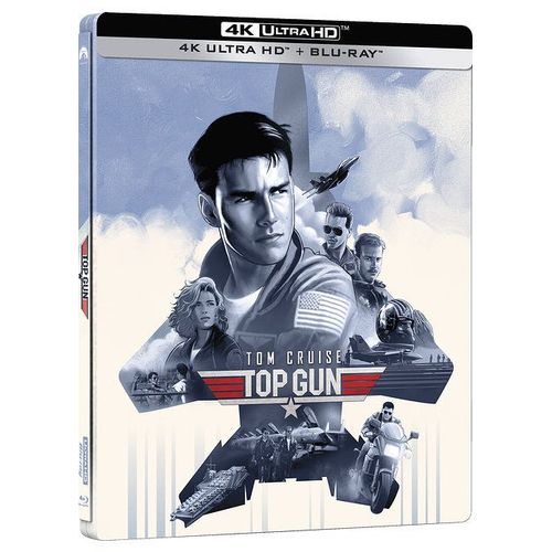 Top Gun - Édition Limitée Steelbook 4k Ultra Hd + Blu-Ray