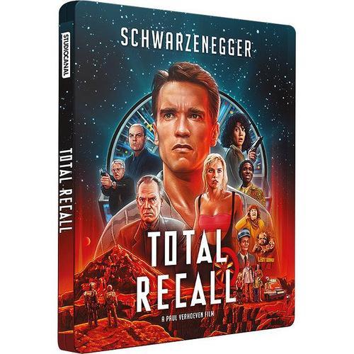 Total Recall - 4k Ultra Hd + Blu-Ray + Blu-Ray Bonus - Édition Boîtier Steelbook