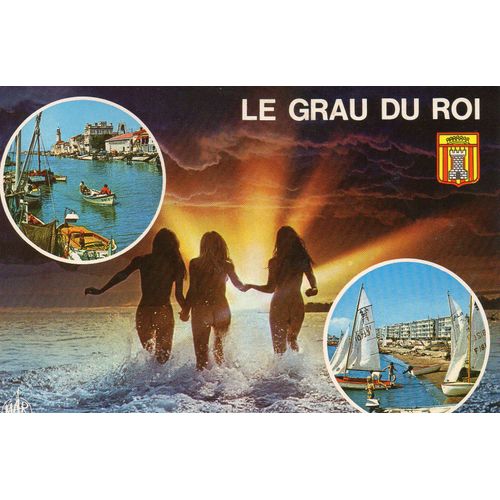 Carte Postale - Thème : Nus Et Plages - Le Grau Du Roi -30- Gard - Porte De La Camargue -Écrite Et Timbrée - Éditions Mar