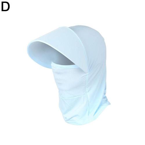 1pc Gris Protection Solaire Chapeau De Soleil En Soie Glacee Chapeau De Protection Du Cou Pliable Femme Grand Bord Leger Et Respirant Coupe-Vent Et Anti-Poussiere