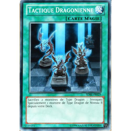 Carte Yu-Gi-Oh Sdbe-Fr029 Tactique Dragonienne Commune Neuf Fr