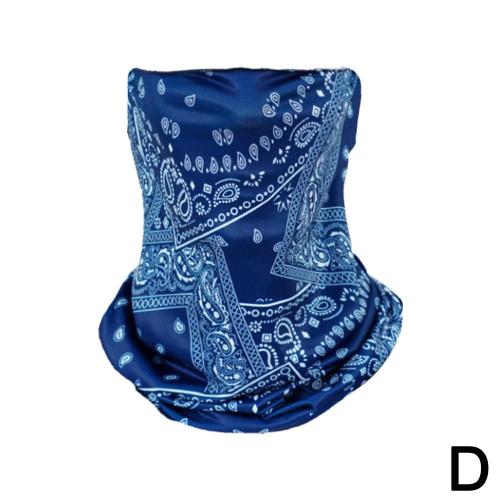 1pc A Masque Suspendu Aux Oreilles En Soie Glacee, Velo De Cyclisme, Protection Solaire, Pare-Soleil, Protege-Cou De Sport, Couvre-Cou Respirant, Foulard Pour Hommes Et Femmes, Ete