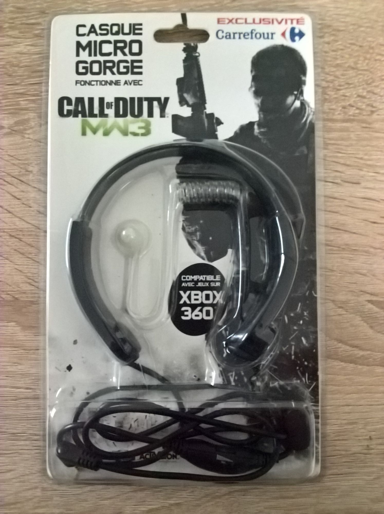 Casque Micro Gorge Call of Duty MW3 Xbox 360 d'occasion  
