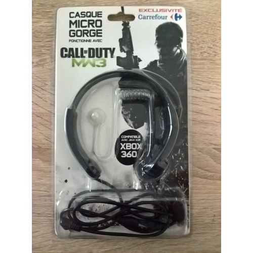 Casque Micro Gorge Call Of Duty Mw3 Xbox 360