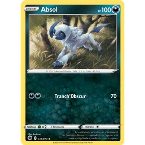 Absol - 38/73 - La Voie Du Maitre