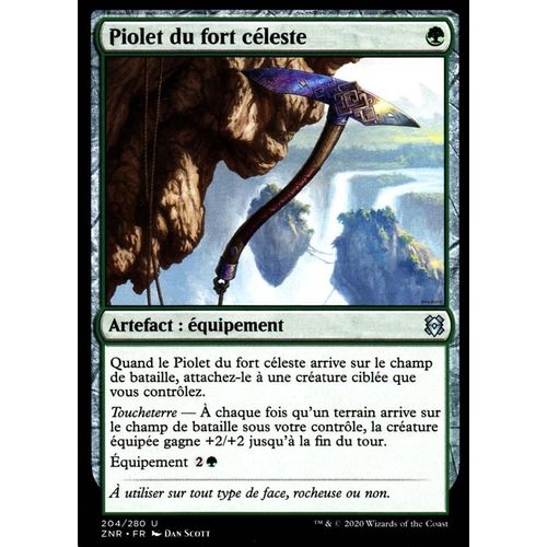 Piolet Du Fort Céleste - Mtg - Renaissance De Zendikar - U - 204/280