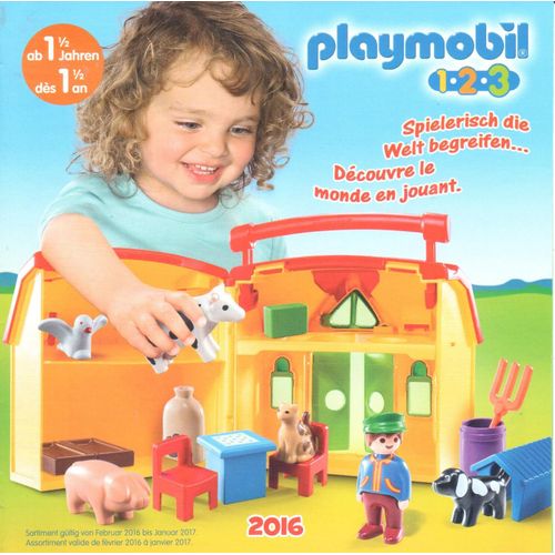 Catalogue Playmobil 1 2 3 Suisse Février 2016 À Janvier 2017