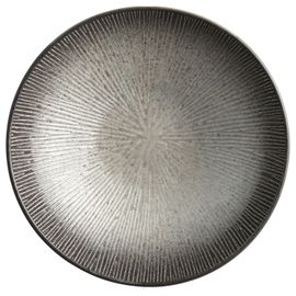 Assiette Creuse Atelier - Céramique - Gris