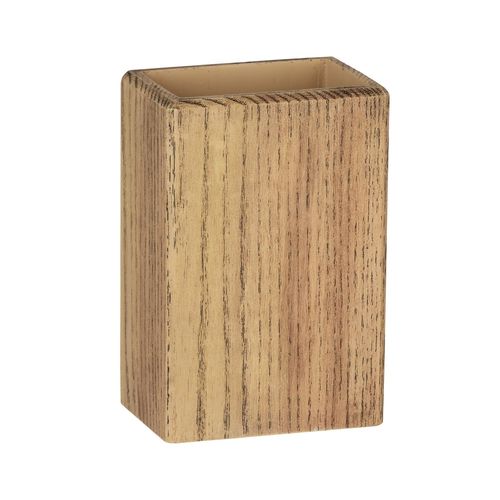 Gobelet de salle de bain scandi Marla - Marron