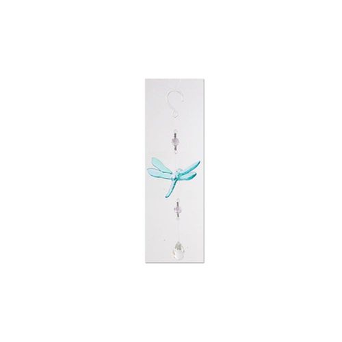 Suspension décorative libellule en acrylique - Turquoise