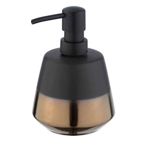 Distributeur de savon design Brandol - Noir mat