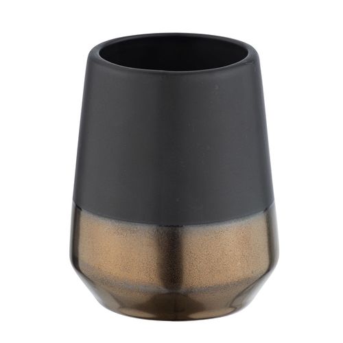 Gobelet de salle de bain design Brandol - Noir