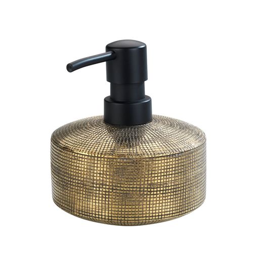 Distributeur de savon design Rivara - Doré