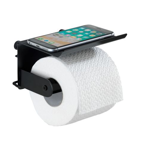 Dérouleur de papier WC indus avec support Classic - Noir