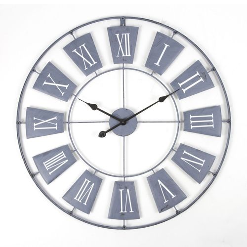 Pendule - Diam. 76 cm. - Metal
