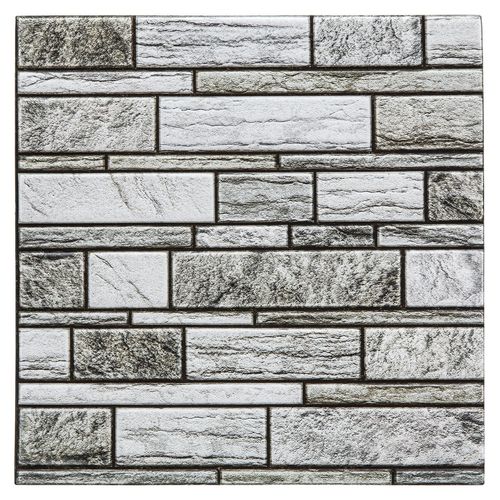 2 Stickers carrelage Mur - Gris